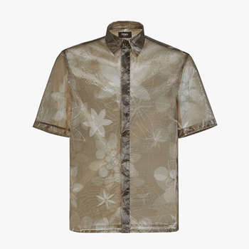 Fendi Multicolour Organza Shirt
