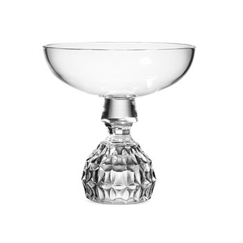 Lee Broom Half-Cut Dome Base Champagne Coupe available from Lane Crawford Home