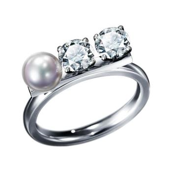 TASAKI Balance Diamonds Twin Ring