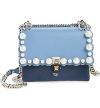 Fnedi Mini Kan Leather Shoulder Bag