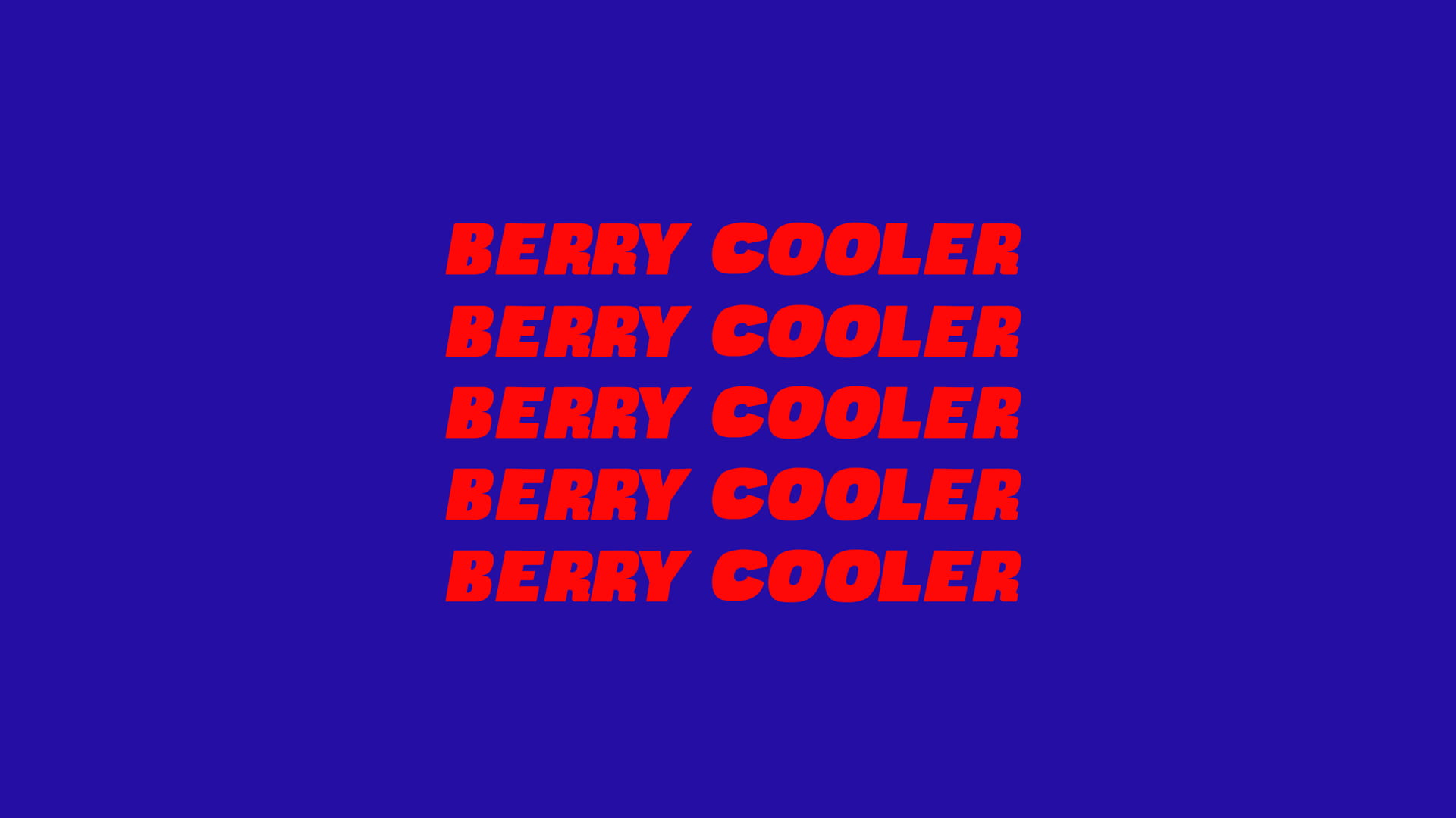 Berry Cooler from The Continental