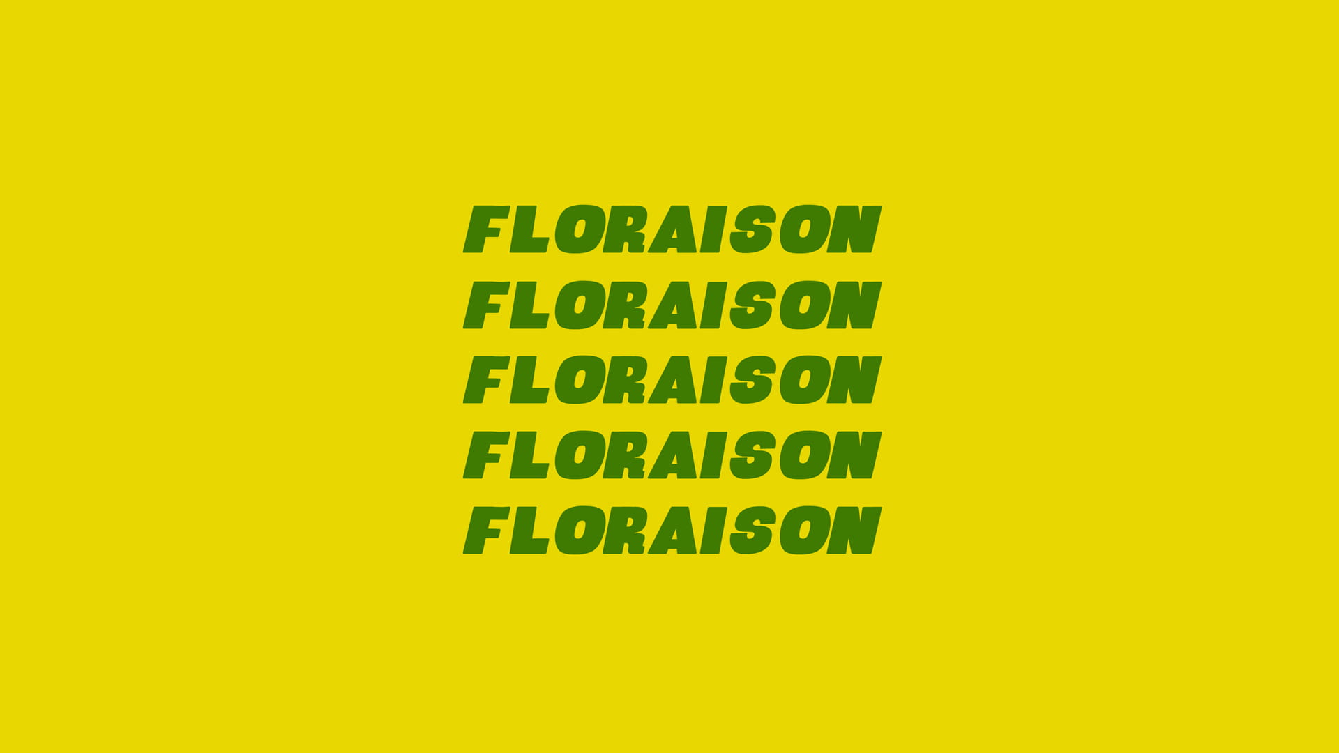 Floraison from Le Garçon Saigon