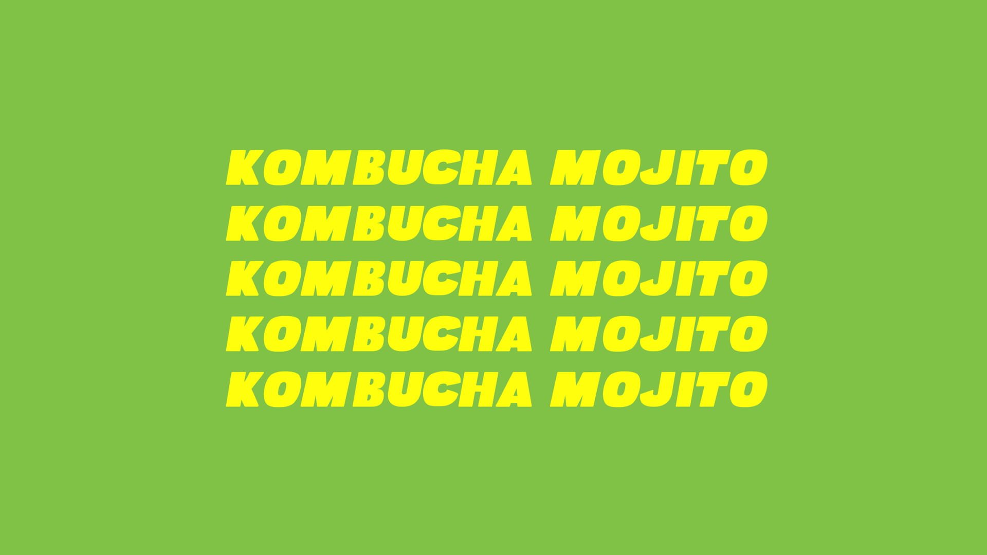 Kombucha Mojito from Commissary