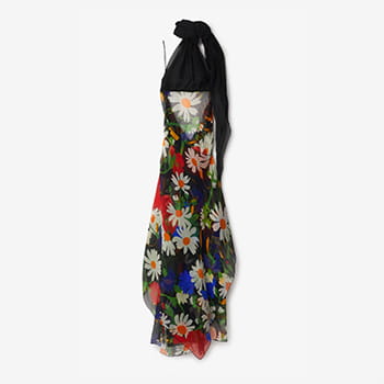 Burberry Daisy Garden Silk Blend Dress