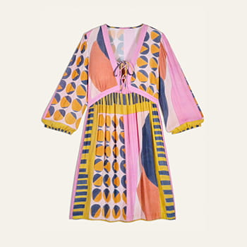 ba&sh Myriem Short Printed Dress 