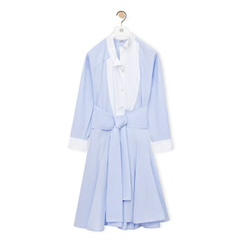 LOEWE Shirt Dress in Cotton 