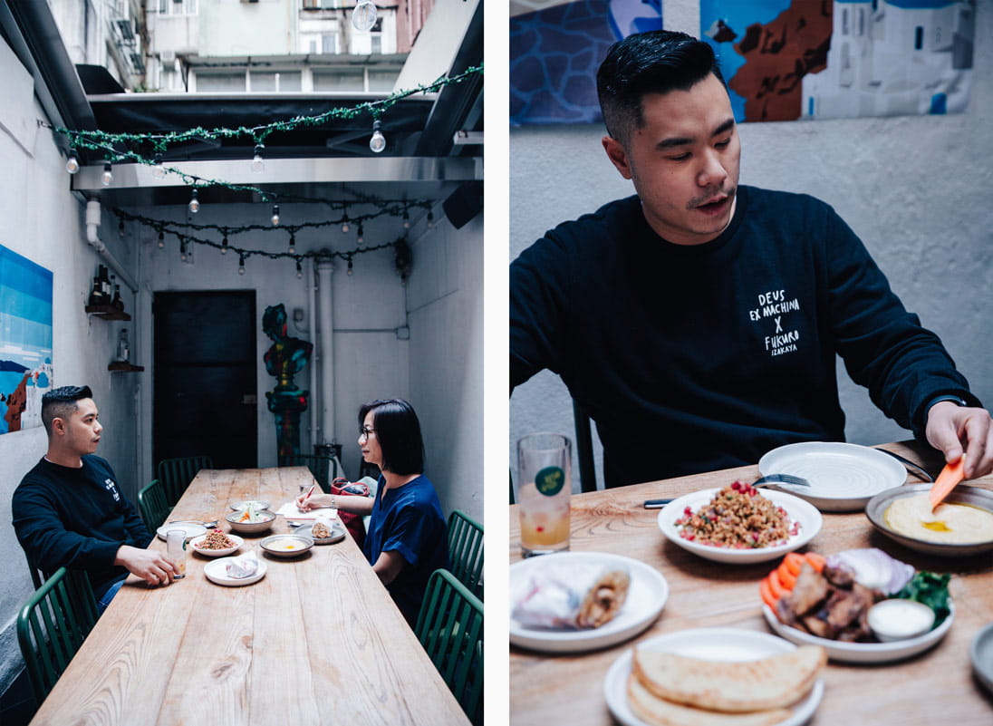 Tony Ferreira, Operations Director at Black Sheep Restaurants, sits down for lunch at Artemis & Apollo