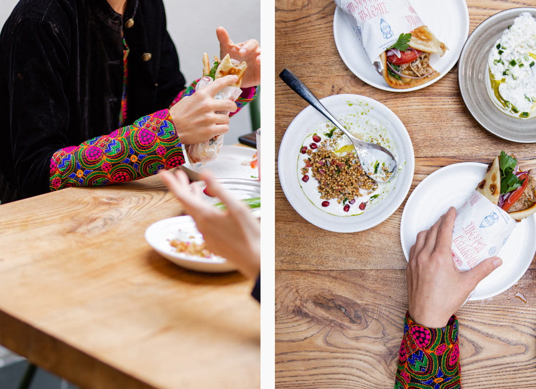 Middle Eastern food at Francis Hong Kong