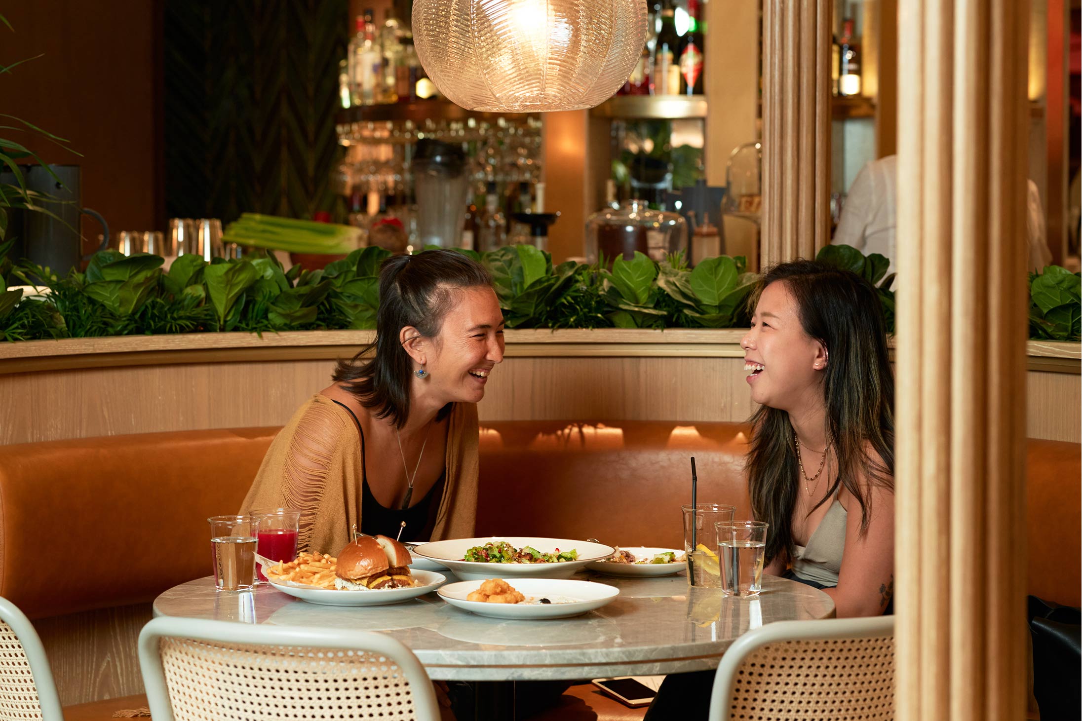 Jasmine Nunns with writer Doris Lam at Hawk & Aster Pacific Place
