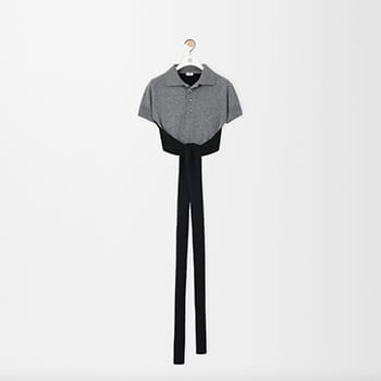 LOEWE Polo Sweater In Wool And Cashmere
