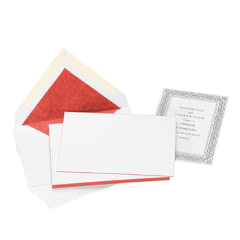 Montblanc 10 Cards & Envelopes in Toffee Brown