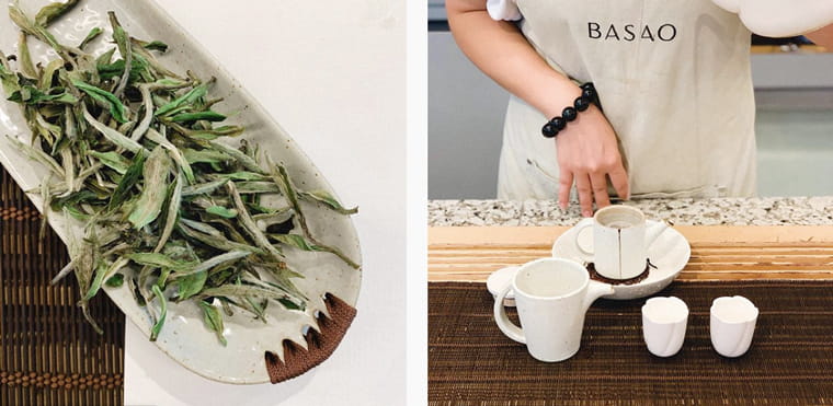 BASAO tea bar champions the best, clean sources of tea from around Asia