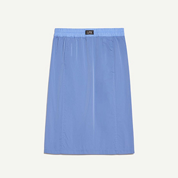 MAX&Co. Found Family with LPS Taffeta Skirt in Light Blue