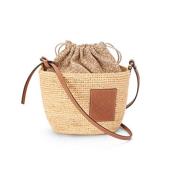 LOEWE Anagram Pochette Basket Bag