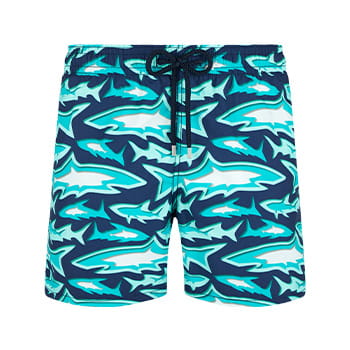 Vilebrequin Men Swim Shorts Requins 3D