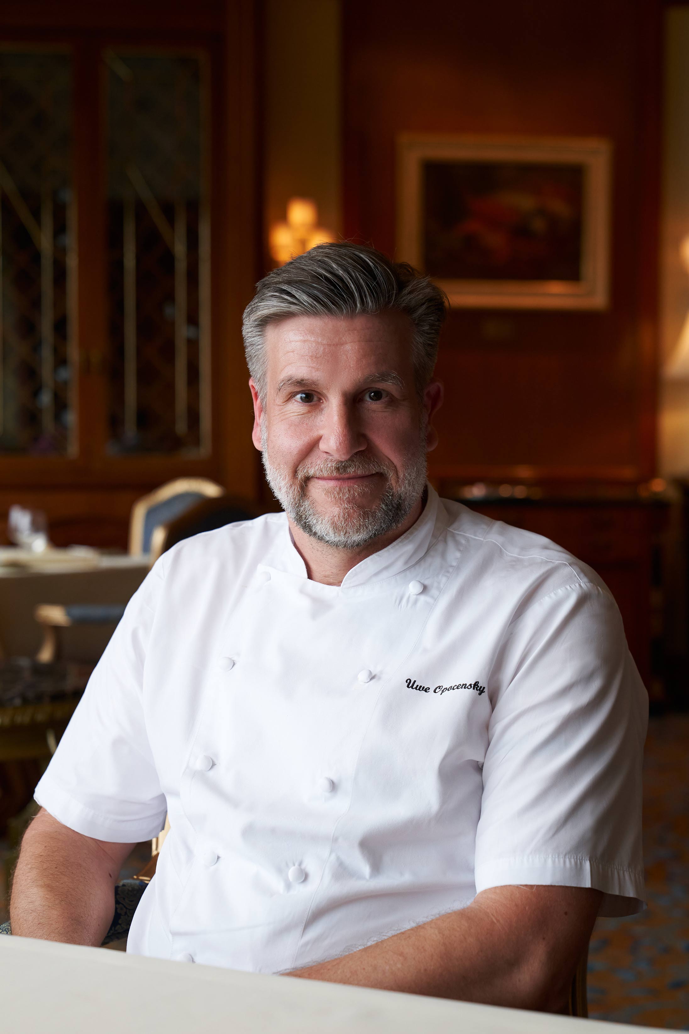 Michelin-starred Chef Uwe Opocensky, Executive Chef of Island Shangri-La Hong Kong