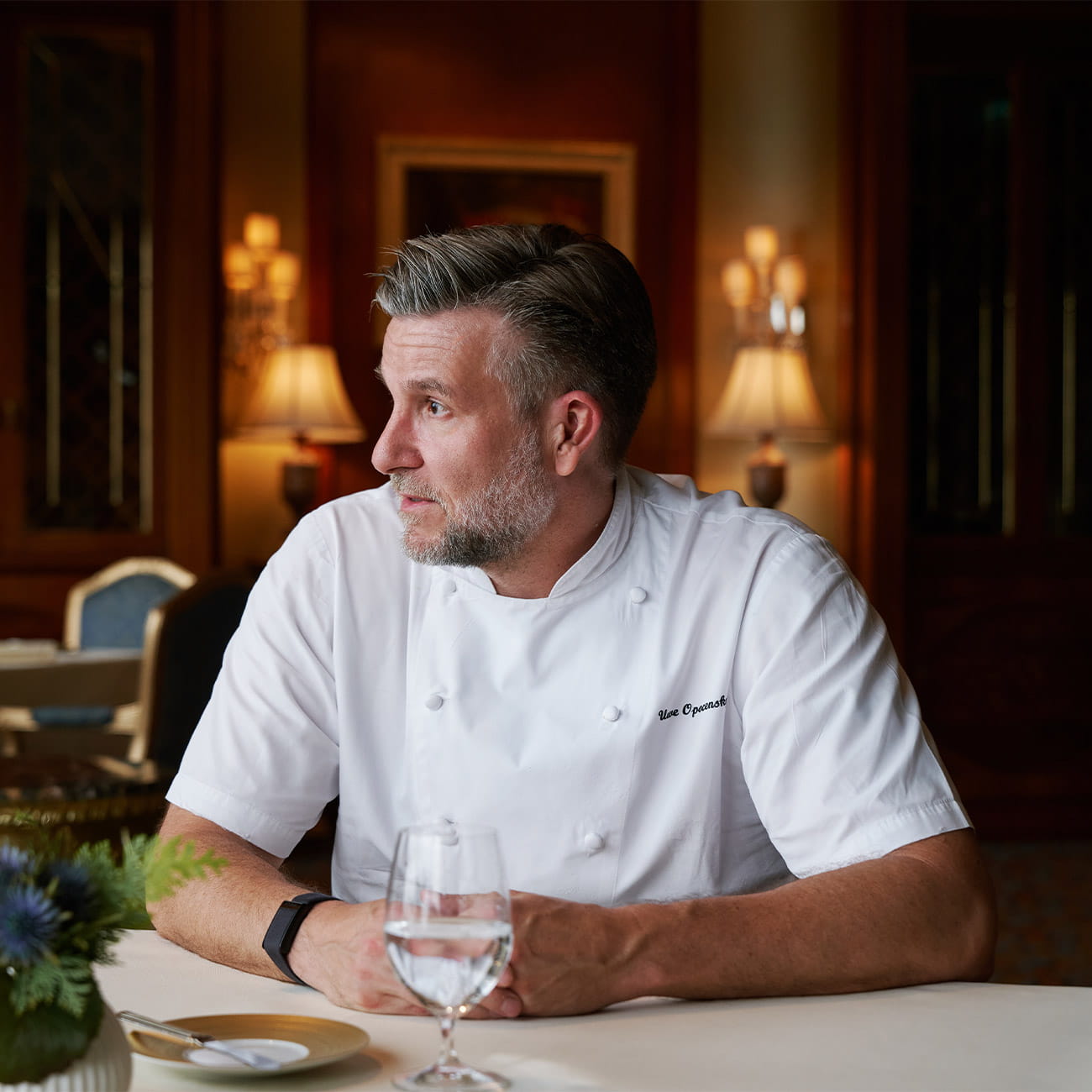Michelin-starred Chef Uwe Opocensky, Executive Chef of Island Shangri-La Hong Kong