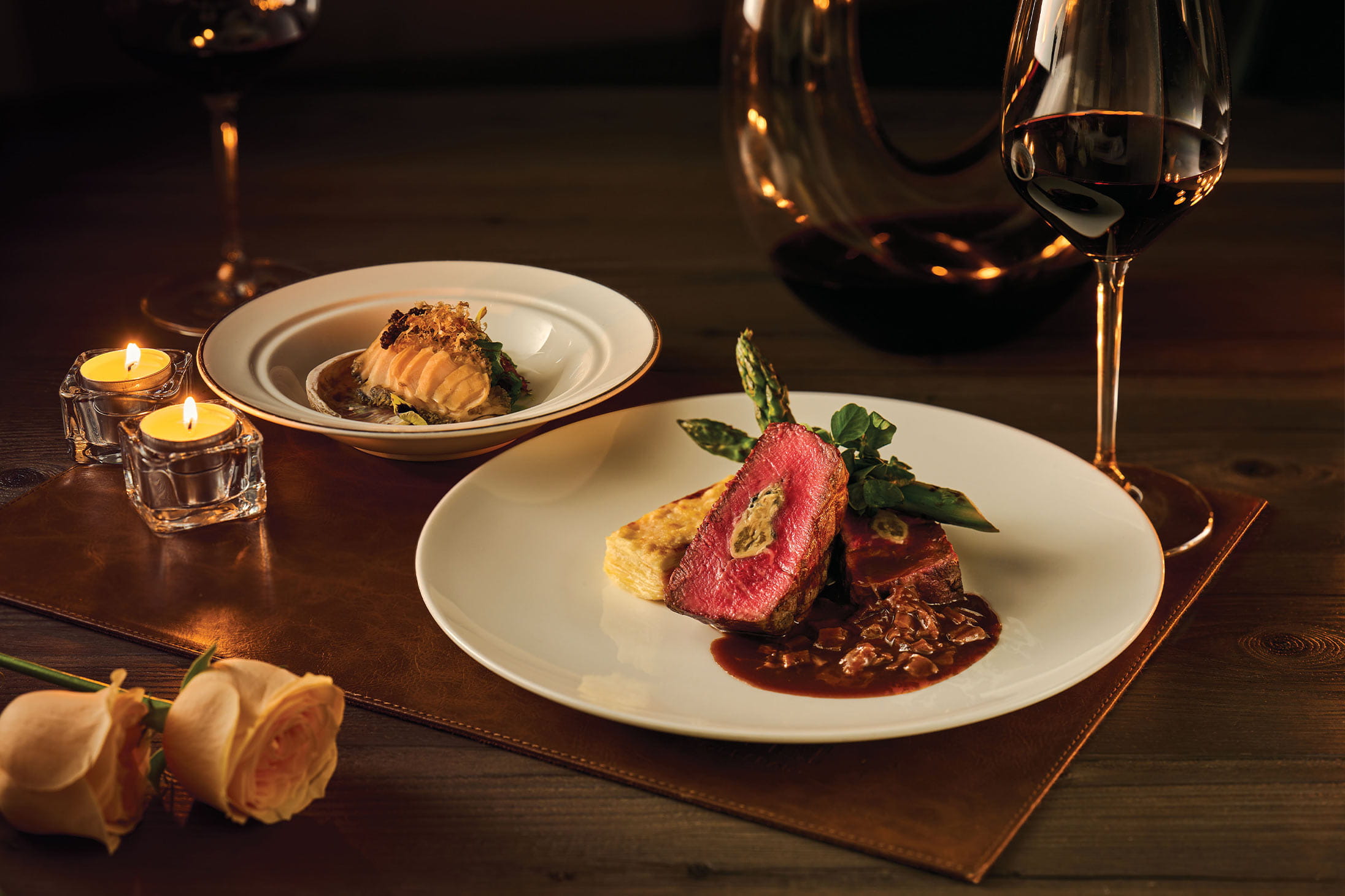 JW Marriott Hong Kong Flint Valentine's Day Menu 
