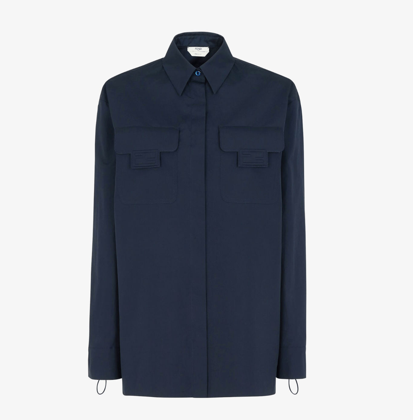 Fendi Women’s Blue Cotton Shirt