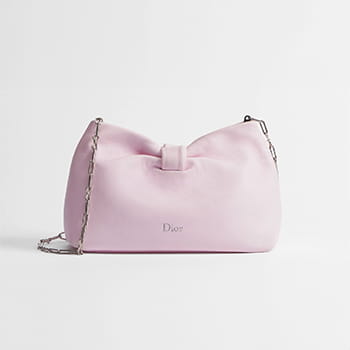 DIOR Small Dior Bow Bag in Rose Songe