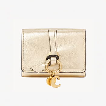 Chloé Small Alphabet Tri-Fold Wallet