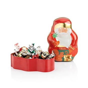 Venchi Winter Santa Claus Tin Box