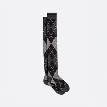 DIOR Check’n’Dior High Socks