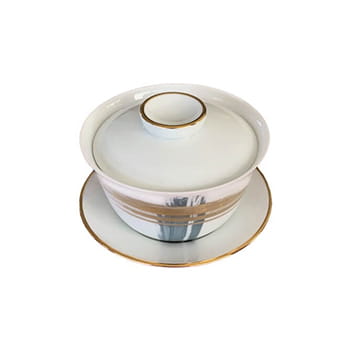 André Fu Living Artisan Brush Gaiwan Tea Set