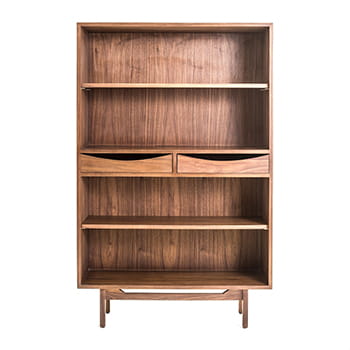 Stellar Works Risom Walnut Wood Shelves available at Lane Crawford Home