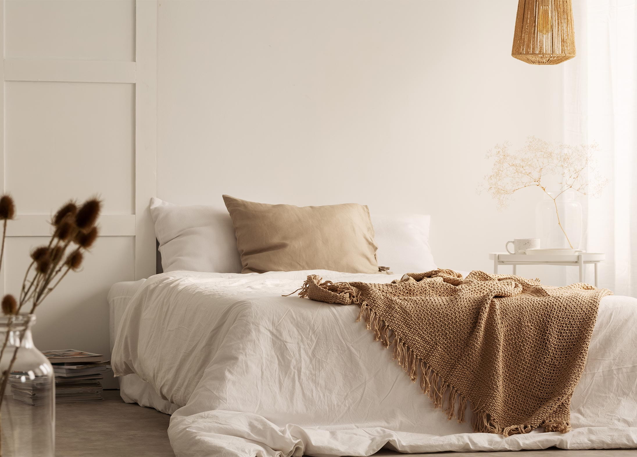 A wabi-sabi room