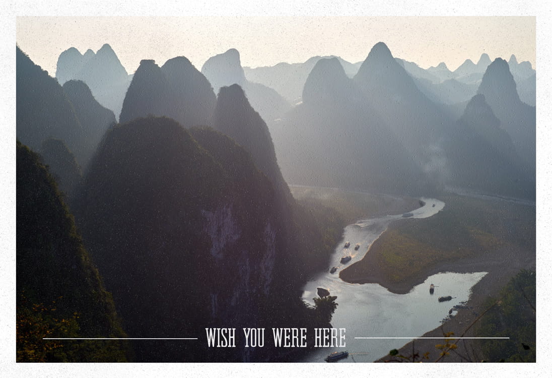 Guilin boasts a dramatic and picturesque landscape. Image by Farzaan Kassam / Unsplash