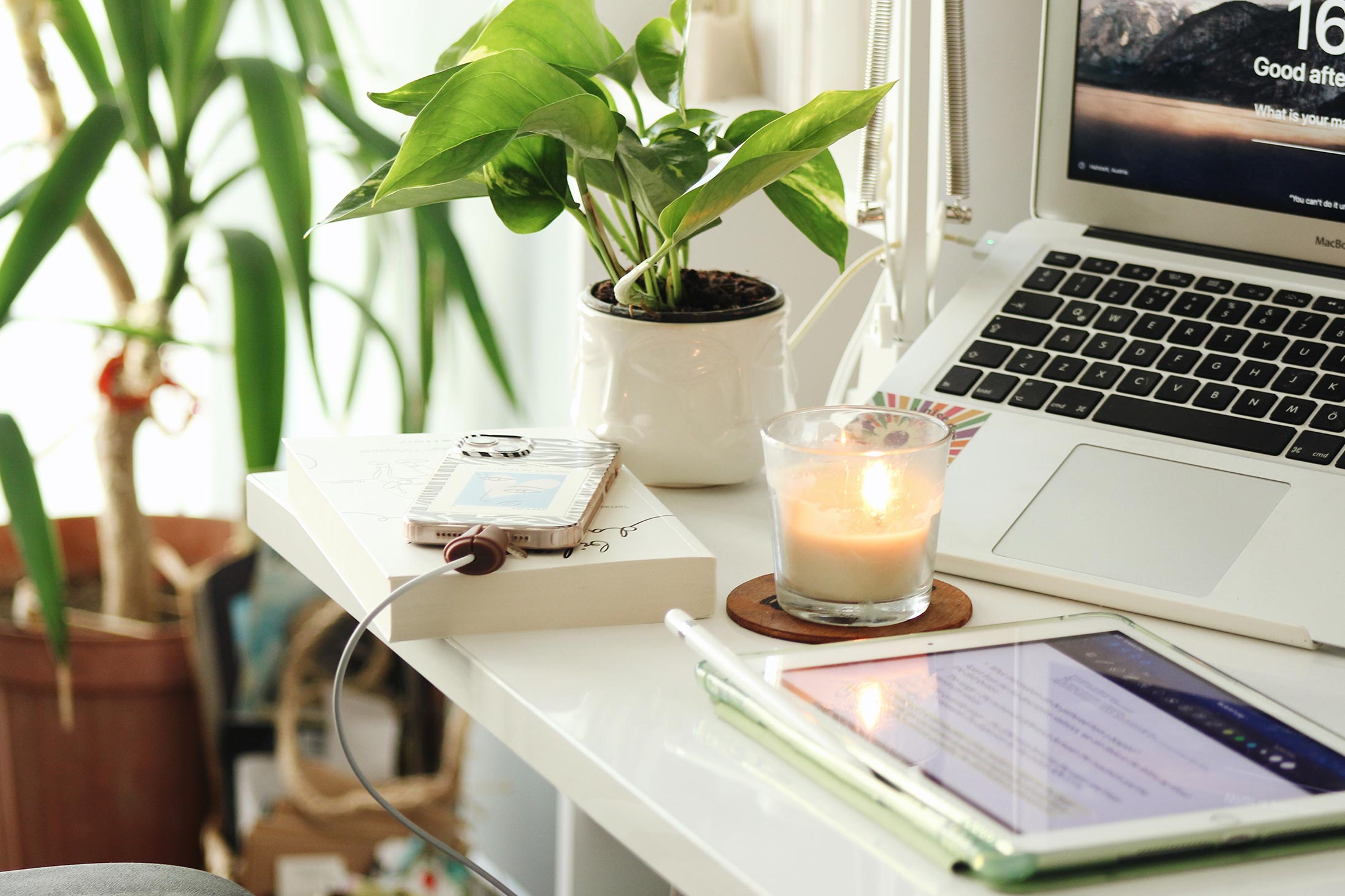 Make your working space enjoyable