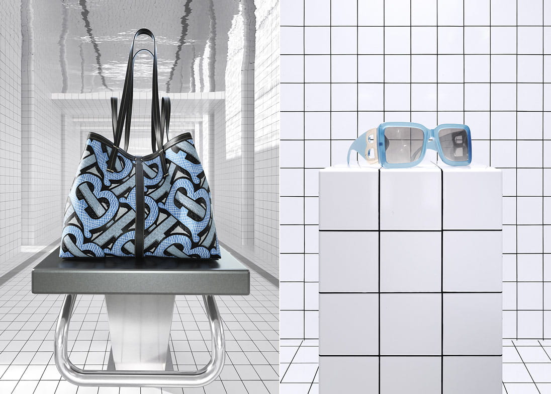 Products from Burberry's Summer 2020 range