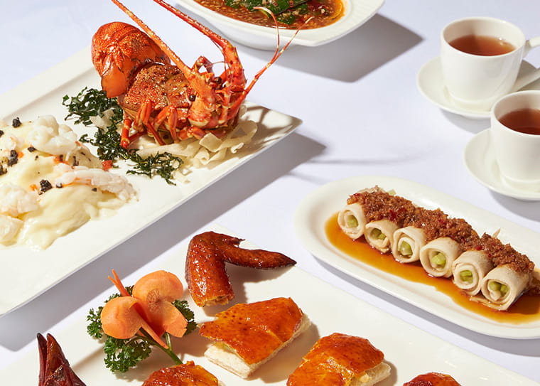 A selection of food from Tien Yi Chinese Restaurant