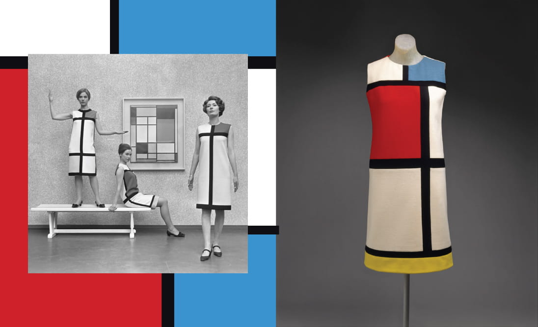 YSL's art-fashion looks