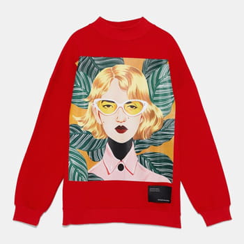 Zara Women In Art Collection Sweatshirt © Bijou Karman 2019
