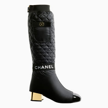 Chanel High Boots in Black